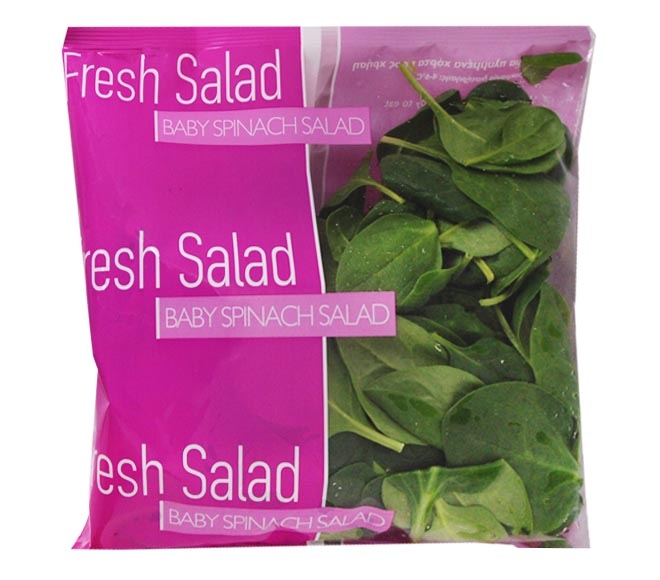 EUROFRESH Fresh baby leaf salad – spinach 150g