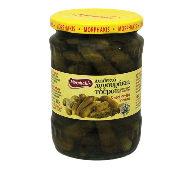 MORPHAKIS pickled gherkins 550g