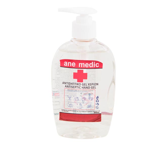 ANE MEDIC antiseptic hand gel with pump (70% vol.) 300ml