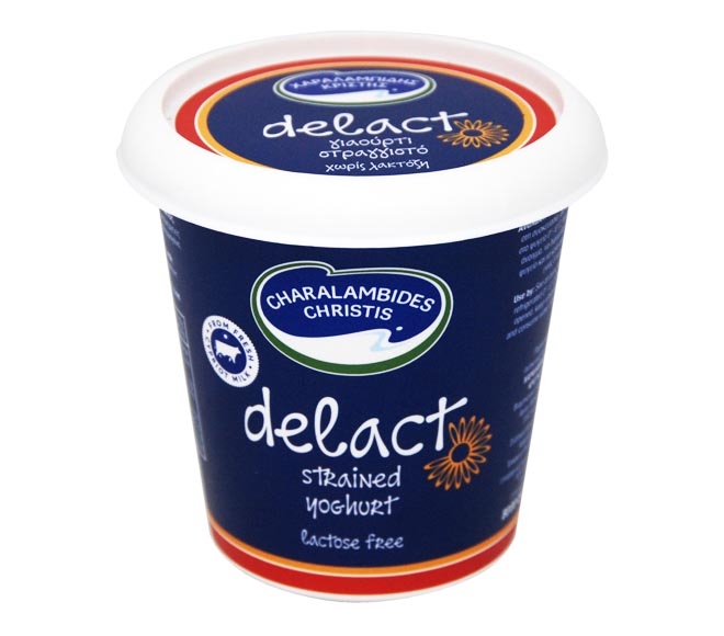 yogurt CHAR. CHRISTIS delact strained lactose free 300g