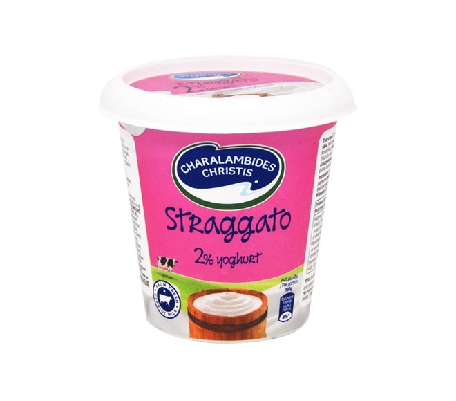 yogurt CHAR. CHRISTIS Straggato 2% 300g