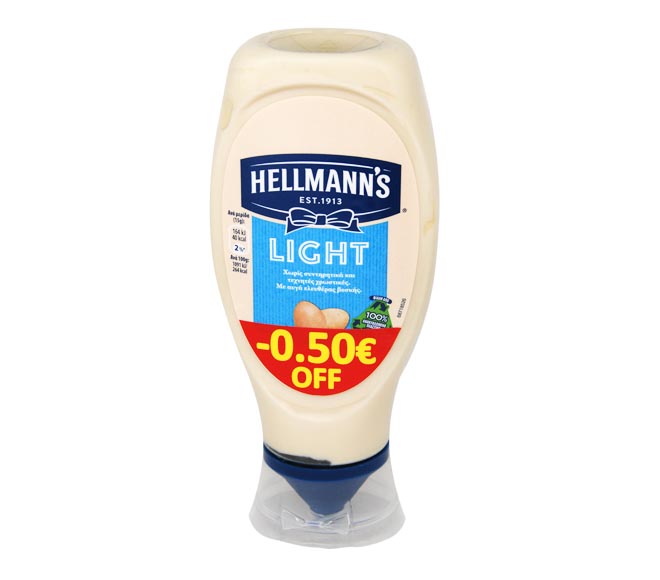 mayonnaise HELLMANNS light 432g (€0.50 OFF)