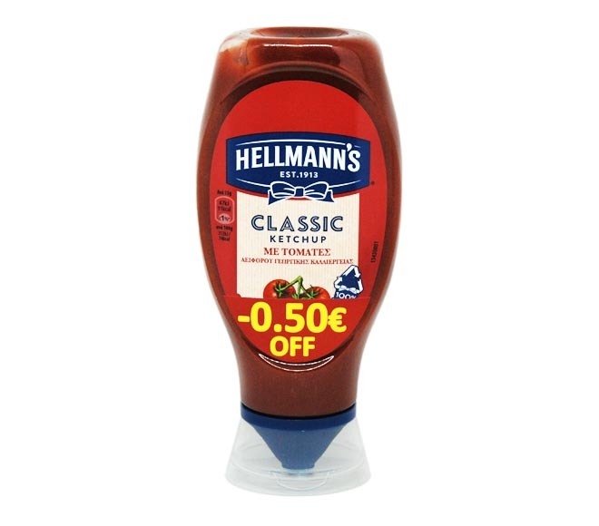 ketchup HELLMANNS 468.7g (€0.50 OFF)