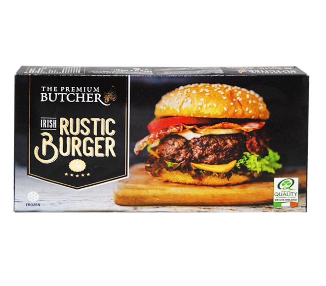 THE PREMIUM BUTCHER rustic beef burgers 4pcs 170g