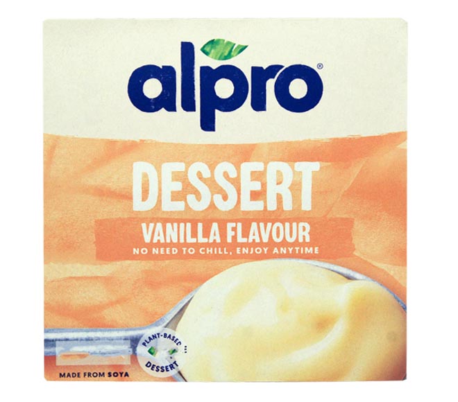 dessert soya ALPRO 4x125g – heavenly velvet vanilla