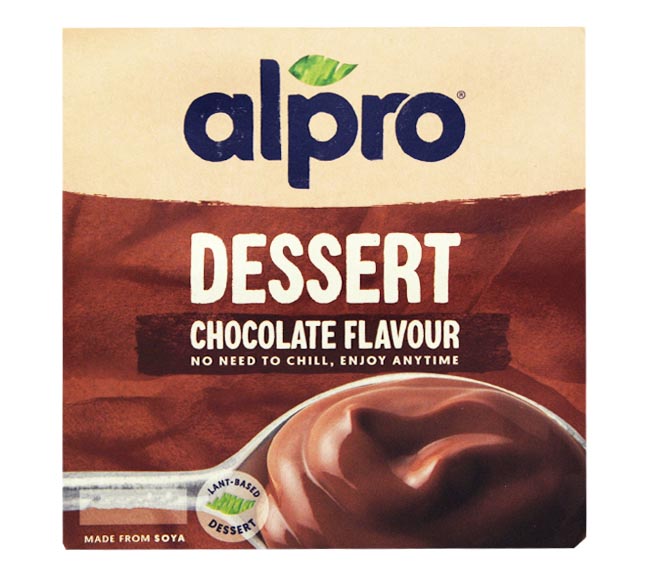 dessert soya ALPRO 4x125g – silky & smooth chocolate