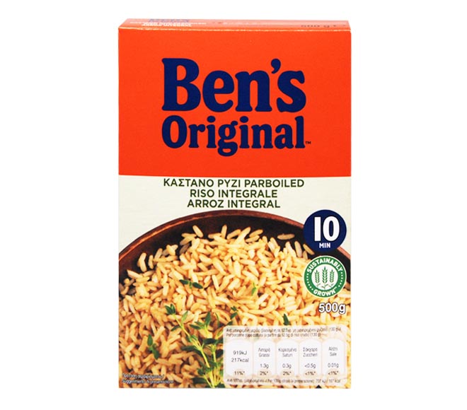 BENS Original brown parboiled rice 10 min 500g