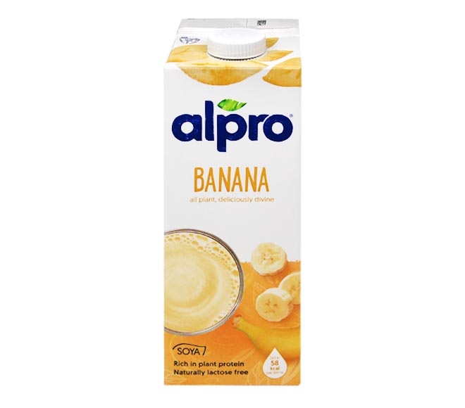 ALPRO soya banana flavour drink 1L