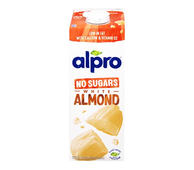 ALPRO white almond unroasted no sugars drink 1L
