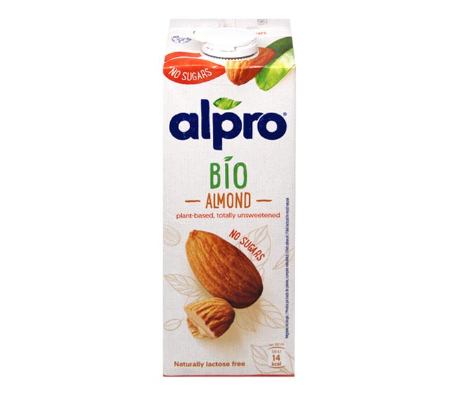 ALPRO Bio almond no sugars drink 1L
