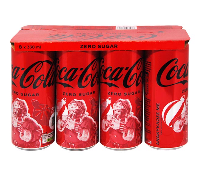 can COCA COLA 8x330ml zero