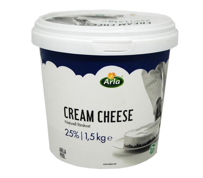 cream cheese ARLA natural 1.5kg