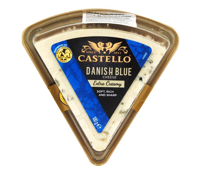 cheese CASTELLO Danish Blue Extra Creamy 100g