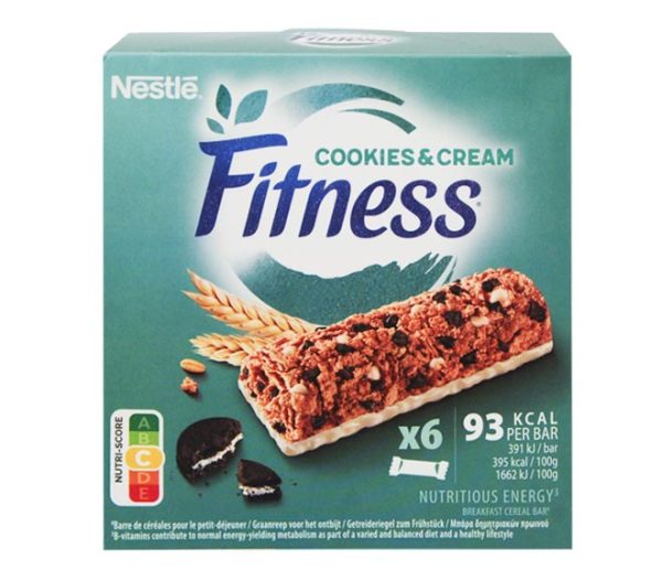 NESTLE Fitness bars cookies & cream 6x23.5g
