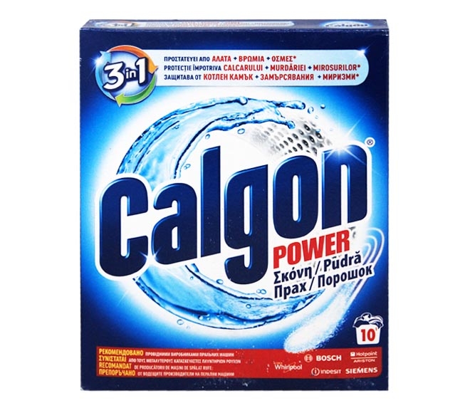 CALGON 3in1 powder limescale remover 20 washes 500g