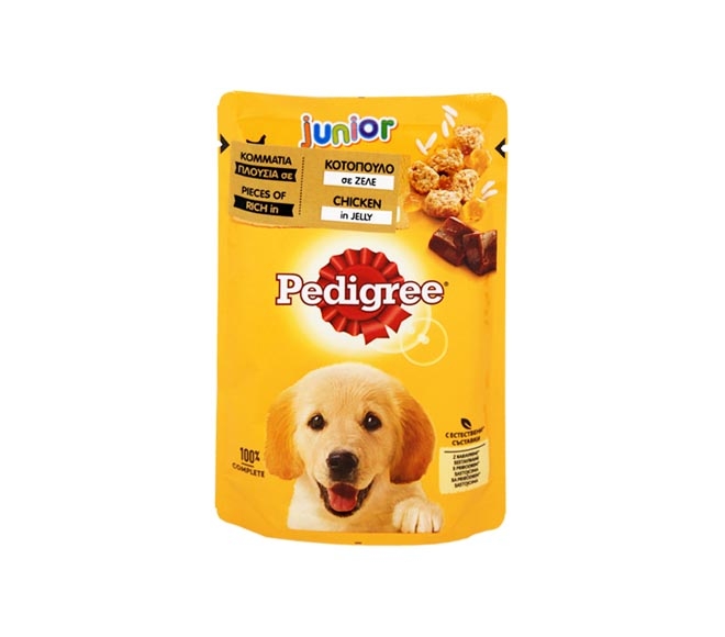 dog PEDIGREE pieces of chicken in jelly 100g