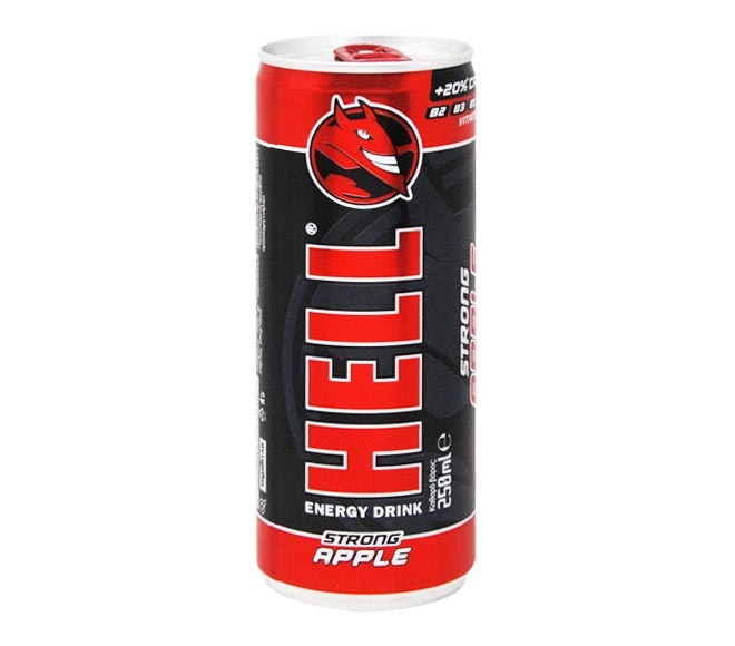 HELL energy drink 250ml – apple
