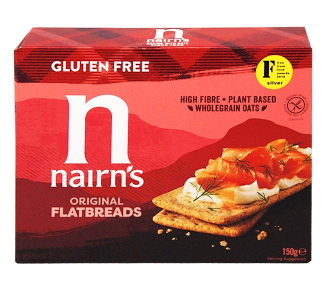 NAIRNS flatbreads original 150g – Gluten Free