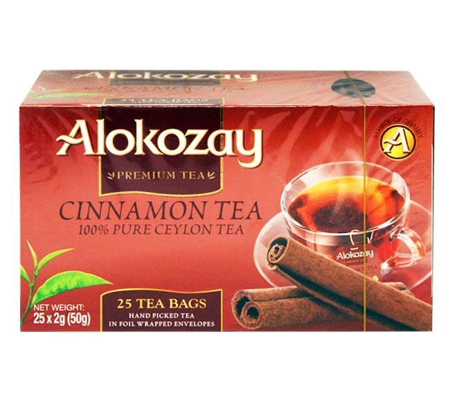 tea ALOKOZAY (25pcs) 50g – Cinnamon (100% pure Ceylon tea)