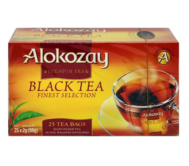 tea ALOKOZAY (25pcs) 50g – Black (finest selection)