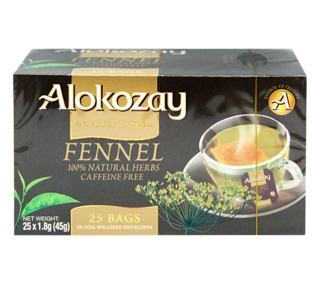 tea ALOKOZAY (25pcs) 45g – Fennel (100% natural herbs caffeine free)