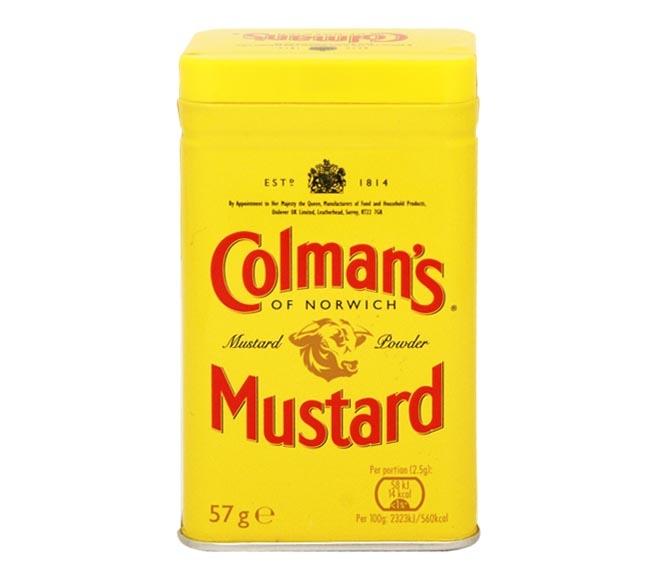 mustard COLMANS powder 57g