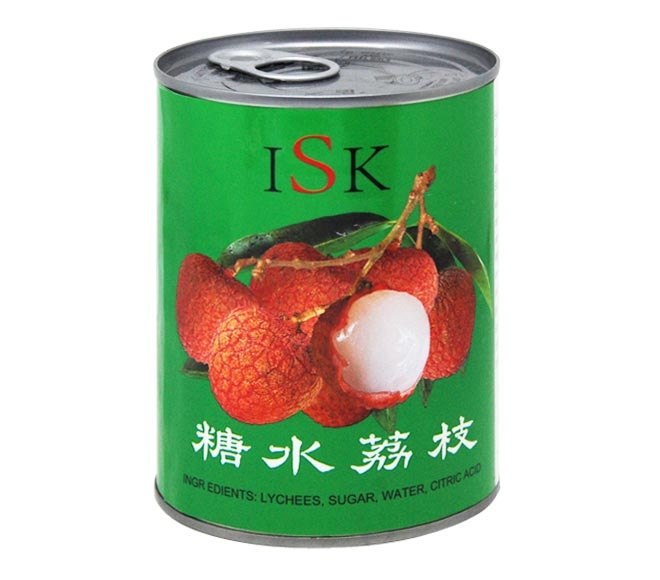 ISK lychees in syrup 567g