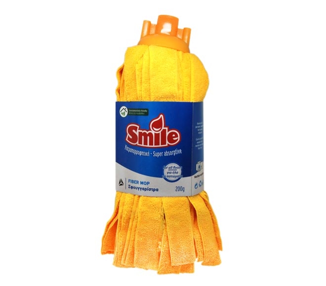 Mop SMILE microfiber 200g – Yellow