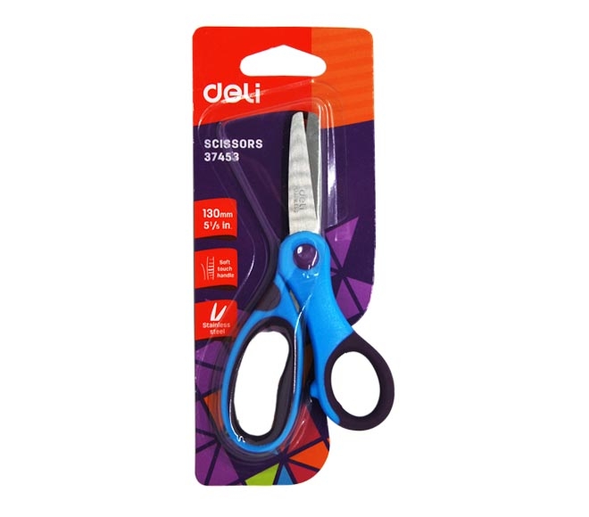 scissors DELI 13cm (colours assorted)