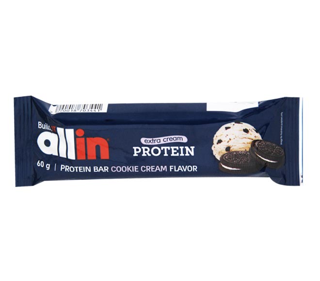 ALLIN bar Protein extra cream 60g – Cookie Cream