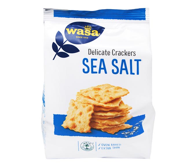 WASA delicate crackers 150g – Sea Salt