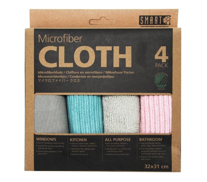 cloth SMART Microfiber 4pack 32x31cm