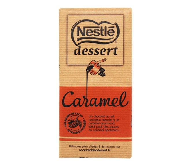 NESTLE dessert couverture 170g – caramel