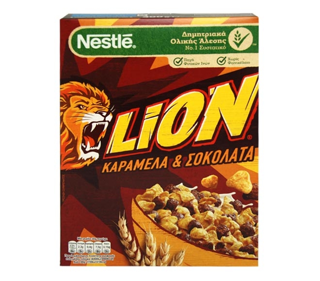 NESTLE cereal caramel & chocolate 400g – LION