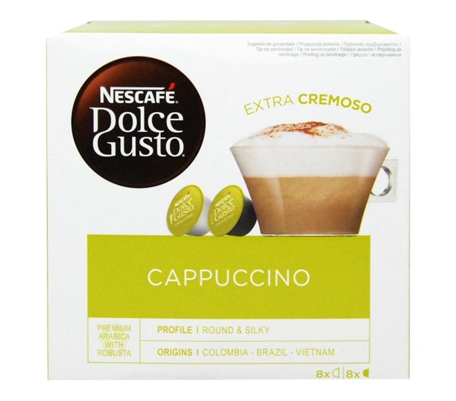 NESCAFE dolce gusto CAPPUCCINO 186.4g – (8 portions)
