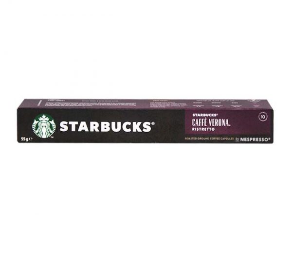 STARBUCKS caffe verona ristretto 55g (10 caps - intensity 10)