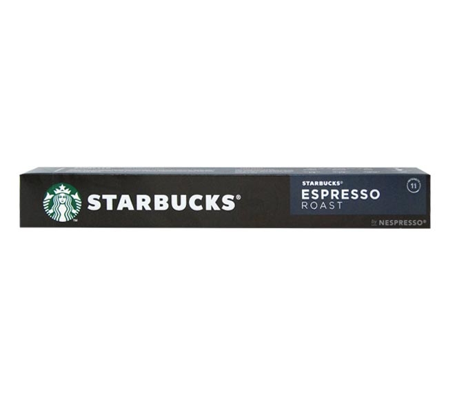STARBUCKS espresso roast 57g (10 caps – intensity 11)