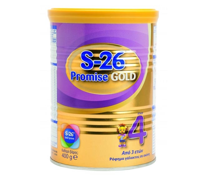 S-26 Promise Gold baby formula 400g Stage 4