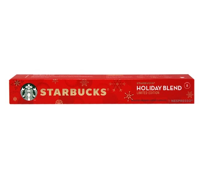 STARBUCKS holiday blend 57g (10 caps – intensity 8) – Limited Edition