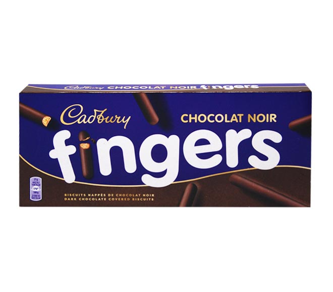 CADBURY fingers dark chocolate 114g