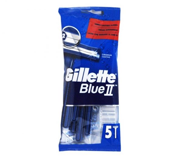 GILLETTE Blue 2 disposable razors 5pcs – Cheap Basket