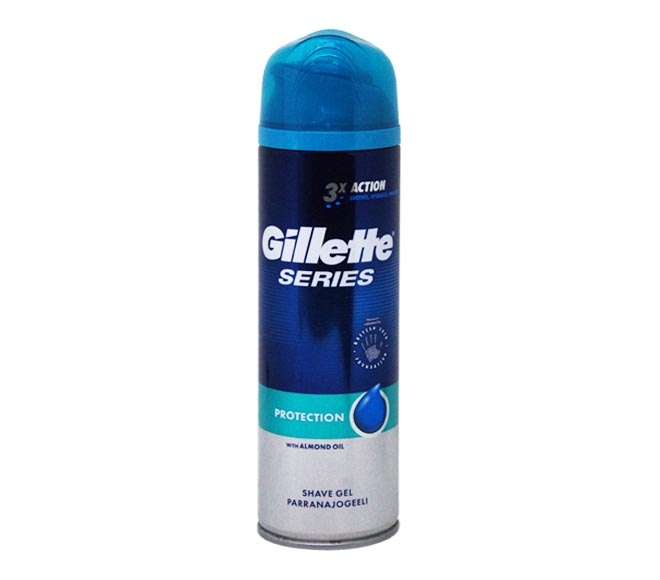 shaving foam GILLETTE series with almond oil 200ml – protection