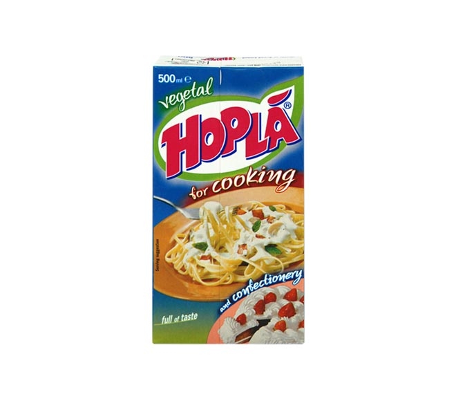 HOPLA vegetal cream (for cooking and condectionery) 500ml