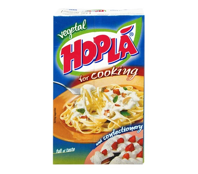 HOPLA vegetal cream (for cooking and condectionery) 1L