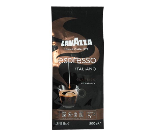 LAVAZZA espresso coffee beans 500g – ITALIANO (intensity 5)