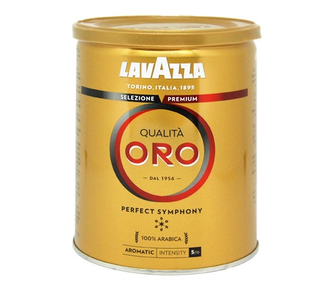 LAVAZZA Qualita Oro coffee tin 250g – PERFECT SYMPHONY (intensity 5)