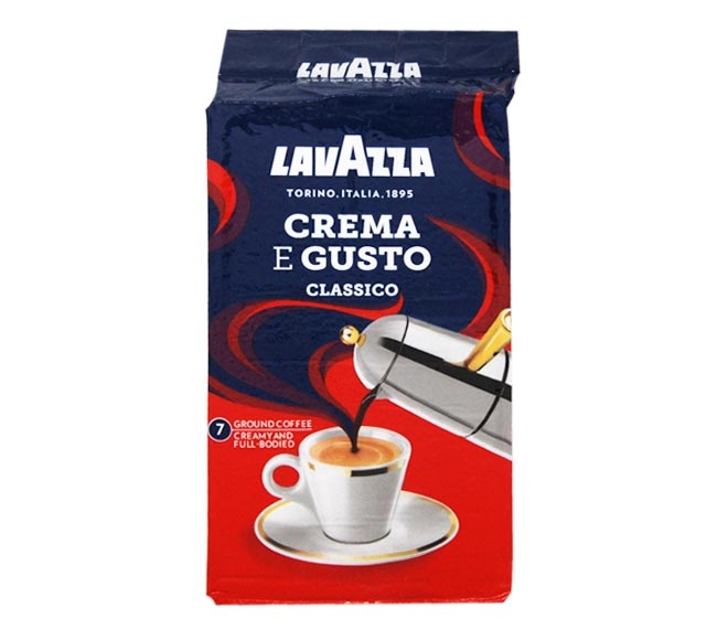 LAVAZZA Crema E Gusto coffee 250g – CLASSICO (intensity 7)