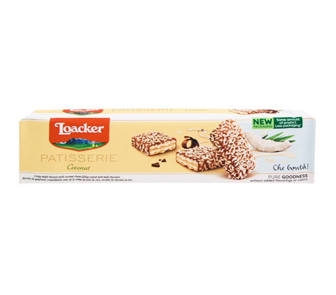 LOACKER biscuits 100g – COCONUT