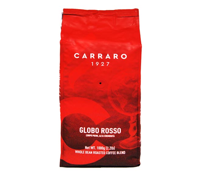 CARRARO Globo Rosso coffee beans 1000g