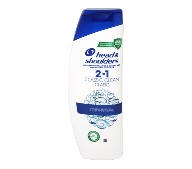 HEAD & SHOULDERS shampoo 2in1 360ml – Classic Clean